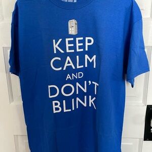 Blue Graphic T-Shirt Doctor Who